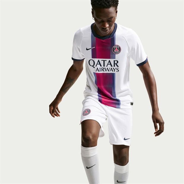 White/Navy - Nike - PSG Away Shirt 2026/27 Mens