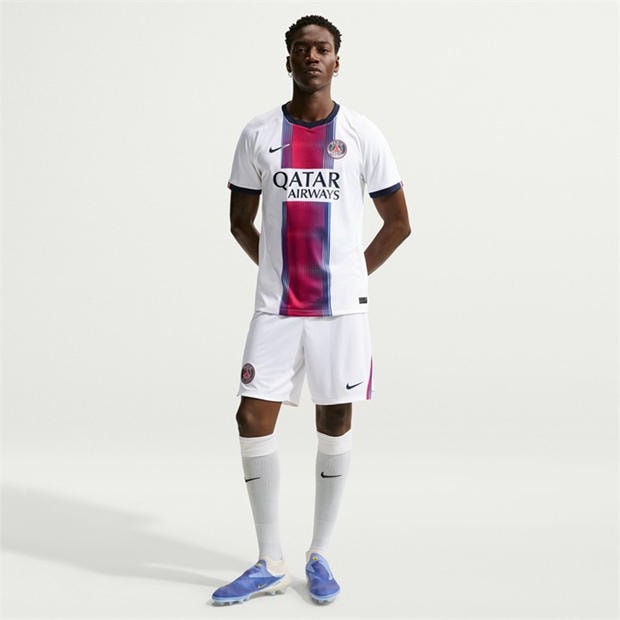 White/Navy - Nike - PSG Away Shirt 2026/27 Mens