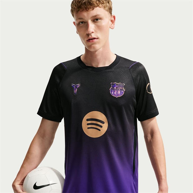 Purple/Black - Nike - FC Barcelona Away Shirt 2026/27 Mens