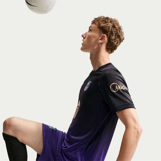 Purple/Black - Nike - FC Barcelona Away Shirt 2026/27 Mens