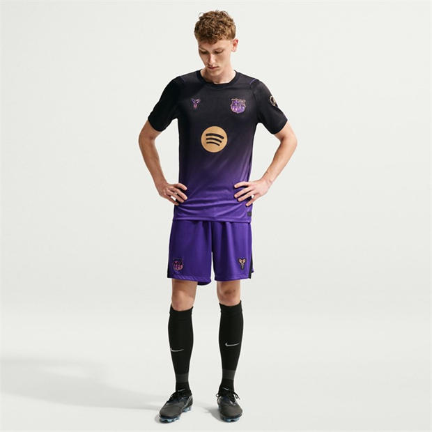 Purple/Black - Nike - FC Barcelona Away Shirt 2026/27 Mens