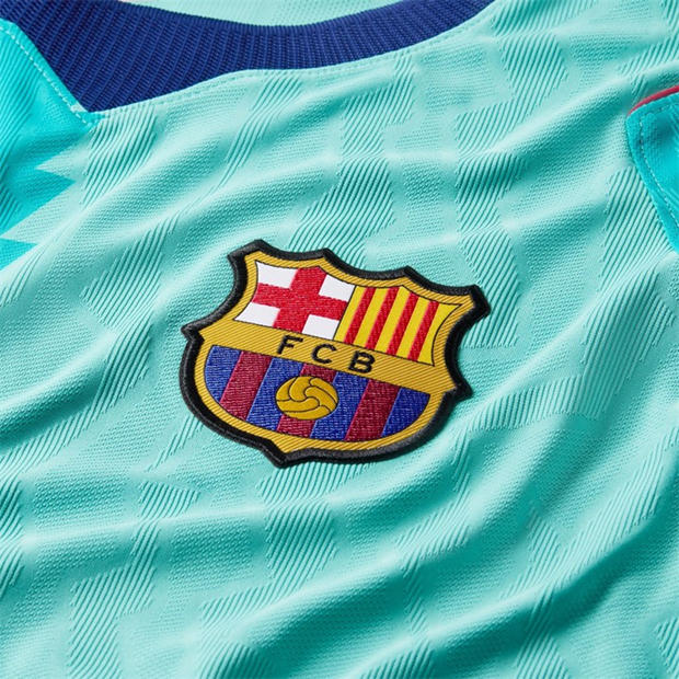 Blue/Red - Nike - FC Barcelona Authentic Third Shirt 2026/27 Mens