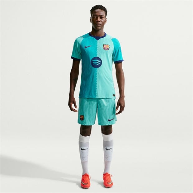 Blue/Red - Nike - FC Barcelona Authentic Third Shirt 2026/27 Mens