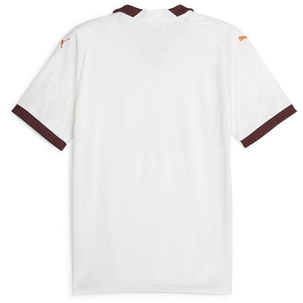 Puma White - Puma - Mcfc Away Jersey Replica Football Shirt Mens