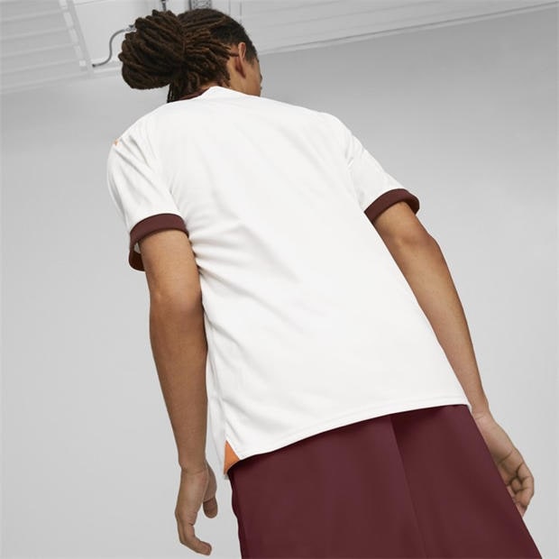 Puma White - Puma - Mcfc Away Jersey Replica Football Shirt Mens