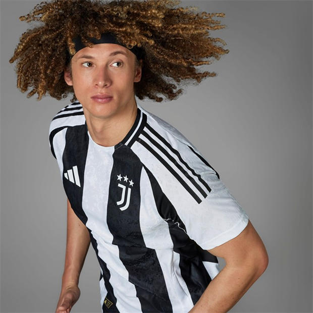 White - adidas - Juve H Jsy Au Football Shirt Mens