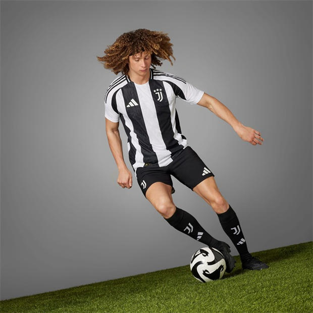 White - adidas - Juve H Jsy Au Football Shirt Mens