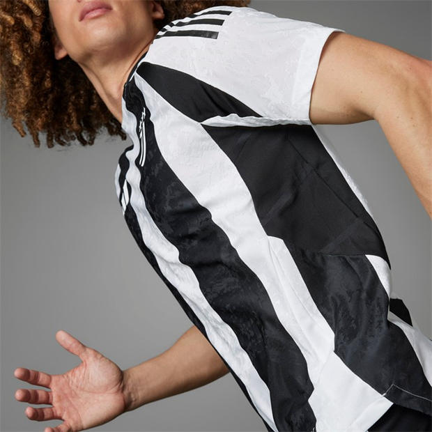 White - adidas - Juve H Jsy Au Football Shirt Mens