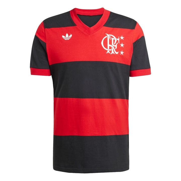 Adidas Men's Red Crf Home 81 Domestic Football Shirt in Size L, Sports Direct