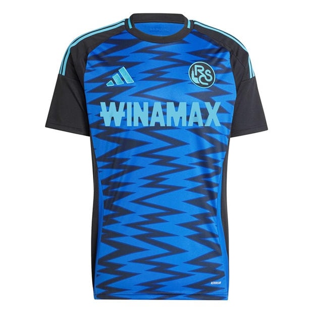 Team Royal Blue - adidas - adidas RC Strasbourg Alsace Third Football Shirt 2025 2026