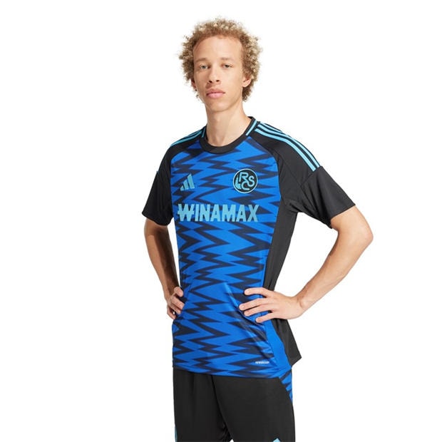 Team Royal Blue - adidas - adidas RC Strasbourg Alsace Third Football Shirt 2025 2026