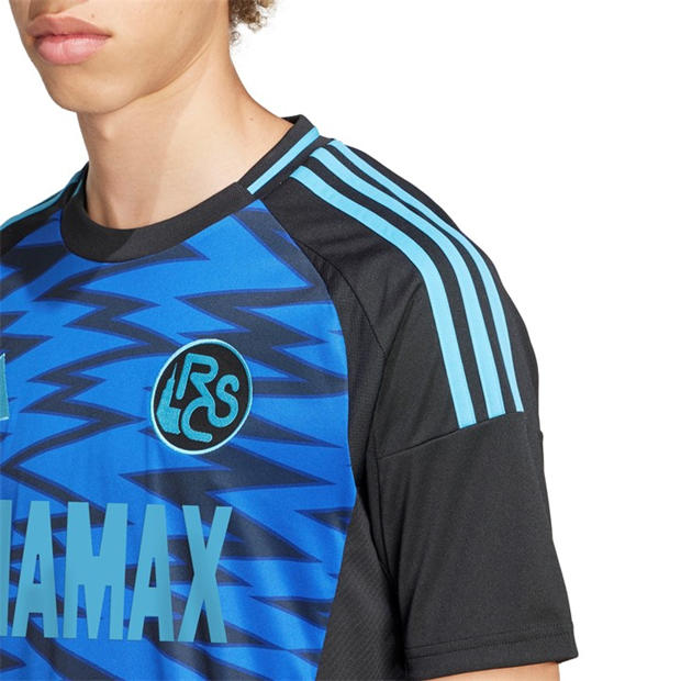 Team Royal Blue - adidas - adidas RC Strasbourg Alsace Third Football Shirt 2025 2026