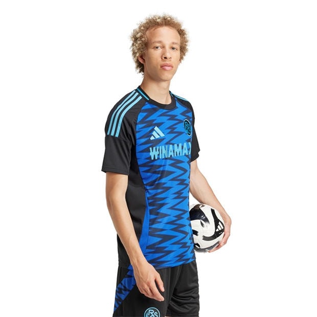 Team Royal Blue - adidas - adidas RC Strasbourg Alsace Third Football Shirt 2025 2026