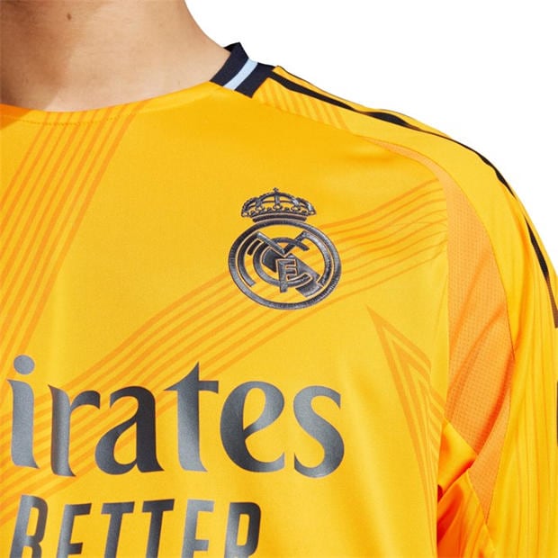 Crew Orange - adidas - Mens Real Madrid Away Authentic Football Shirt 2025 2026