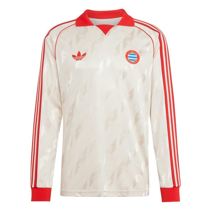 Bayern Munich  Men's   Third Longsleeve Retro Shirt 25/26, Football by adidas in Size 2XL, Sports Direct