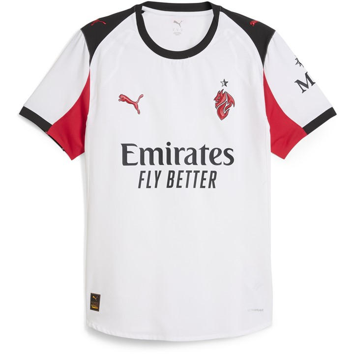 Ac Milan  Men'   Authentic Away Shirt 25/26 , Football by Puma in Size S, Sports Direct