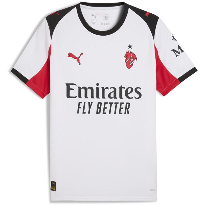 Ac Milan  Men's   Away Shirt 25/26 , Football by Puma in Size XL, Sports Direct
