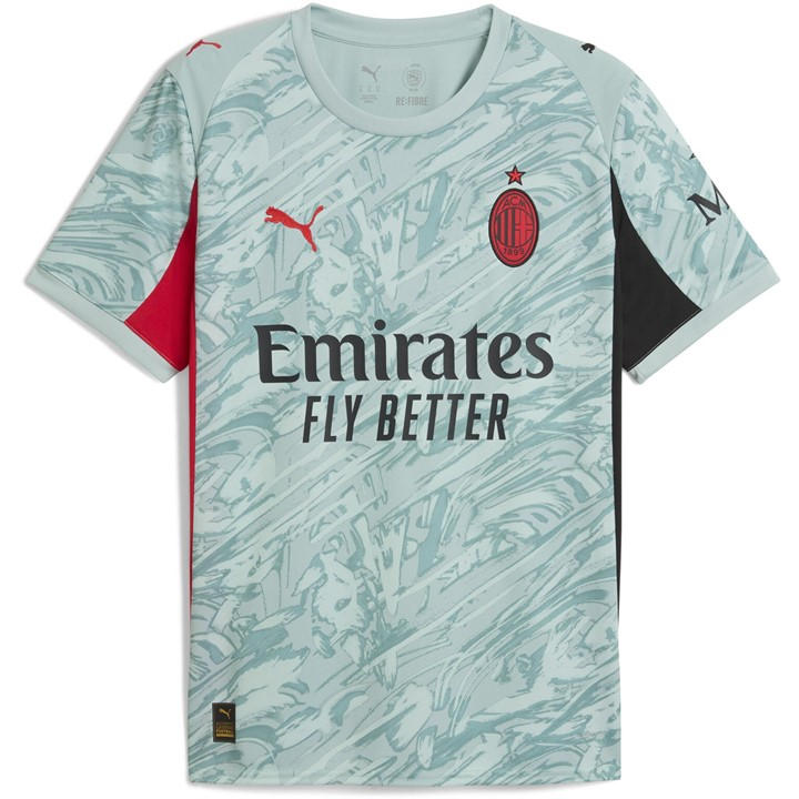 Ac Milan  Men's   Goalkeeper Home Shirt 25/26 , Football by Puma in Size M, Sports Direct