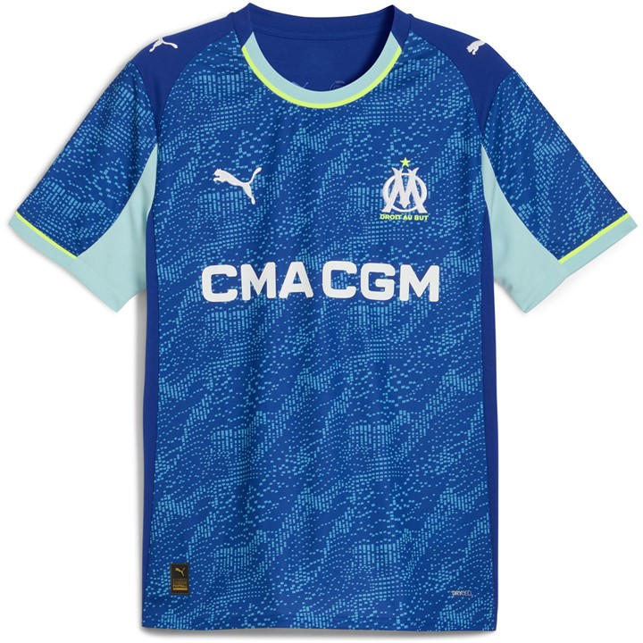 Marseille  Men'   Third Shirt 25/26 , Football by Puma in Size S, Sports Direct