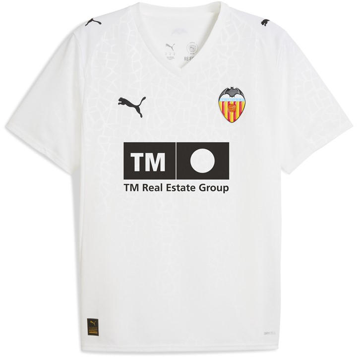 Valencia  Men's   Home Shirt 25/26 , Football by Puma in Size XL, Sports Direct