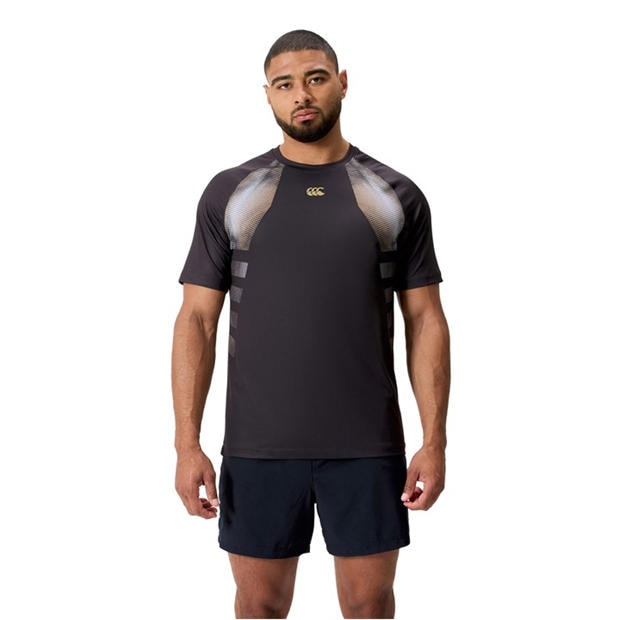 Black - Canterbury - Men's Tempo+ Short-Sleeve Performance T-Shirt