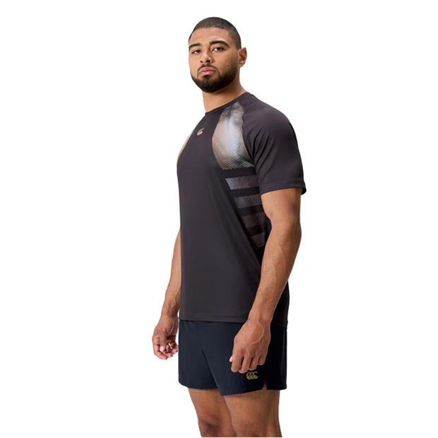 Black - Canterbury - Men's Tempo+ Short-Sleeve Performance T-Shirt
