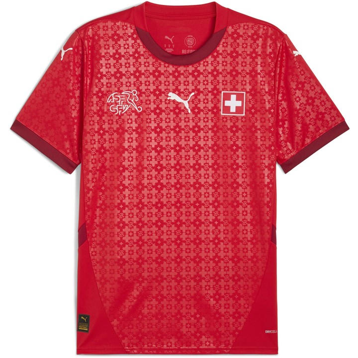 Switzerland  Men's   Home Shirt 2025 , Football by Puma in Size XL, Sports Direct