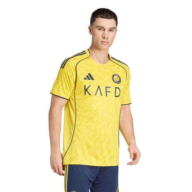 Yellow/Blue - adidas - Al Nassr Ronaldo Home Shirt 2025 2026 Adults