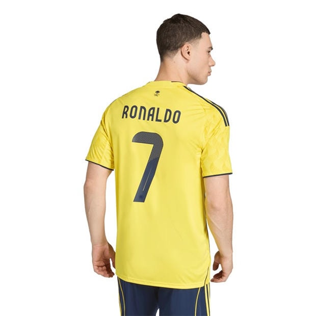 Yellow/Blue - adidas - Al Nassr Ronaldo Home Shirt 2025 2026 Adults