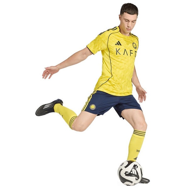 Yellow/Blue - adidas - Al Nassr Ronaldo Home Shirt 2025 2026 Adults