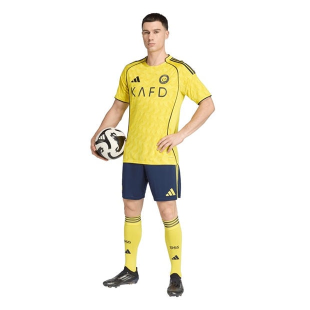 Yellow/Blue - adidas - Al Nassr Ronaldo Home Shirt 2025 2026 Adults