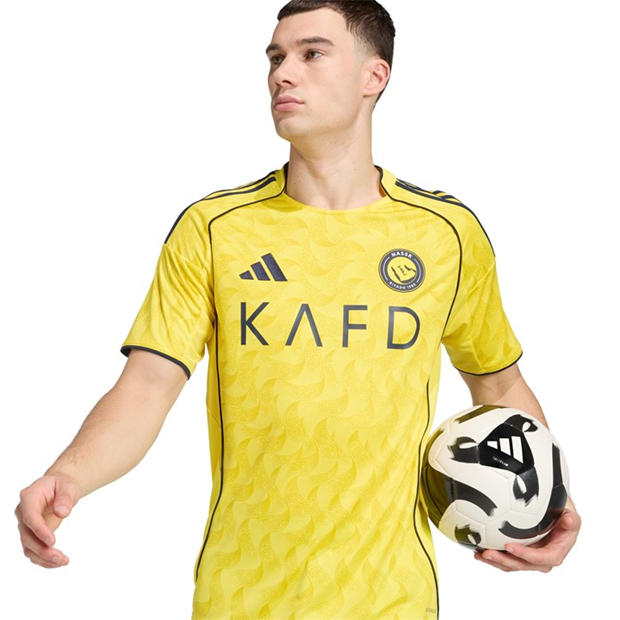 Yellow/Blue - adidas - Al Nassr Ronaldo Home Shirt 2025 2026 Adults