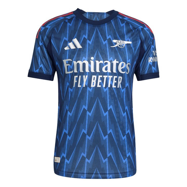 Arsenal  Men's   Authentic Away Shirt 25/26 , Football by adidas in Size XL, Sports Direct
