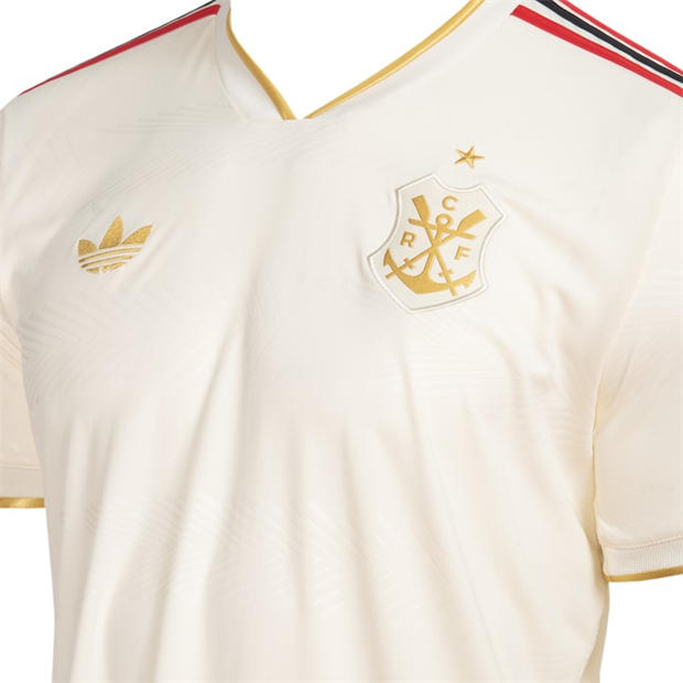 White - adidas - Flamengo Third Shirt 2025 2026 Adults