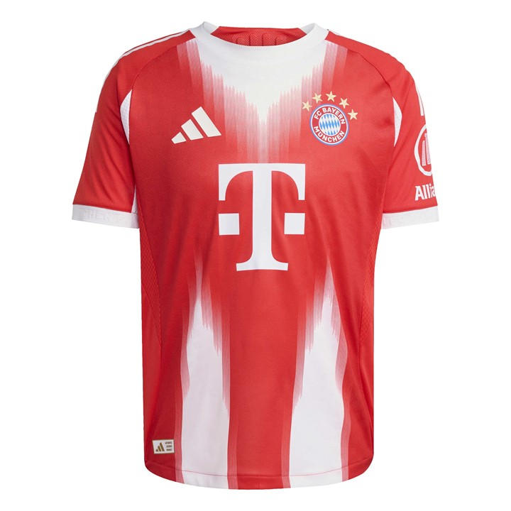 Bayern Munich  Men's   Authentic Home Shirt 25/26 , Football by adidas in Size L, Sports Direct