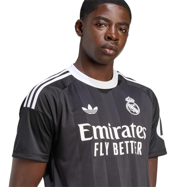 Черно - adidas - Real Madrid Third Goalkeeper Shirt 2025 2026 Adults