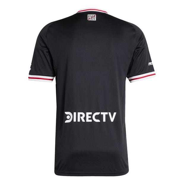 Czarny/Czerwony - adidas - River Plate Away Shirt 2025 2026 Adults