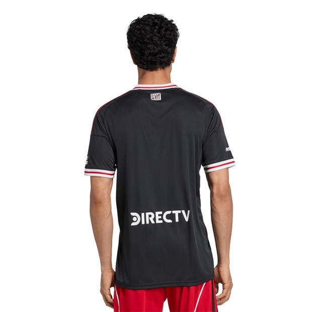 Czarny/Czerwony - adidas - River Plate Away Shirt 2025 2026 Adults