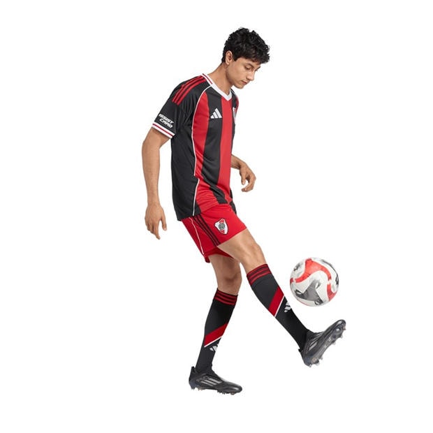 Czarny/Czerwony - adidas - River Plate Away Shirt 2025 2026 Adults