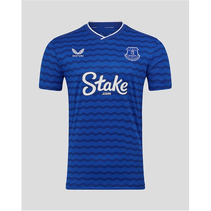 Everton  Boys   Home Shirt 25/26 , Football by Castore in Size 11 - 12 Years, Sports Direct