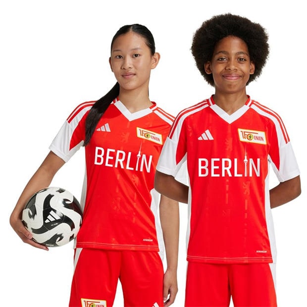 Vivid Red - adidas - adidas FC Union Berlin Home Kit 2025/2026
