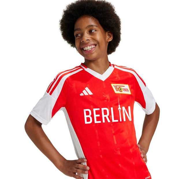 Vivid Red - adidas - adidas FC Union Berlin Home Kit 2025/2026