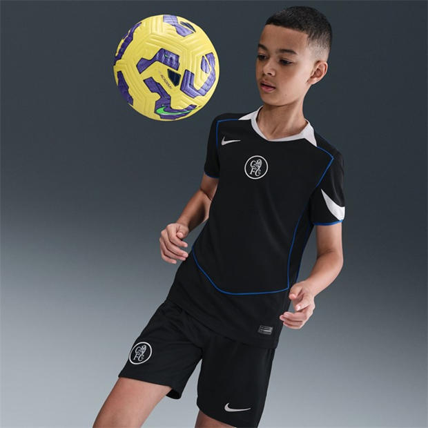 Juoda/Sidabrinė - Nike - Chelsea Third Shirt 2025 2026 Juniors