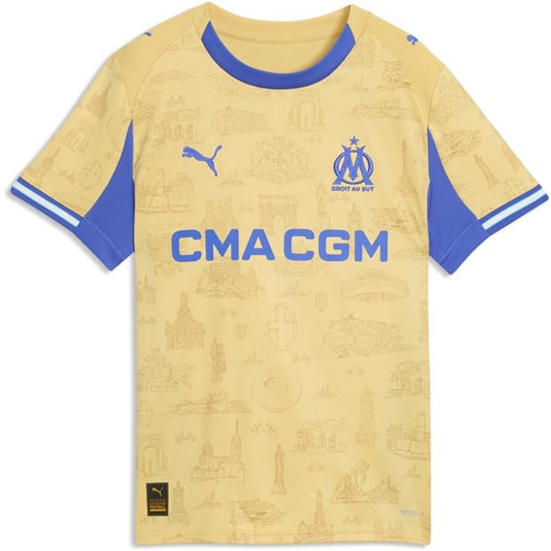 PUMA Olympique Marseille Fourth Shirt 25/26 Juniors