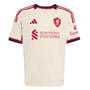 Wonder White - adidas - Liverpool FC Away Shirt 25/26 Juniors