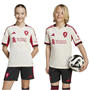 Wonder White - adidas - Liverpool FC Away Shirt 25/26 Juniors