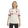 Wonder White - adidas - Liverpool FC Away Shirt 25/26 Juniors