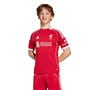 Strawberry Red - adidas - Liverpool FC Home Shirt 25/26 Juniors