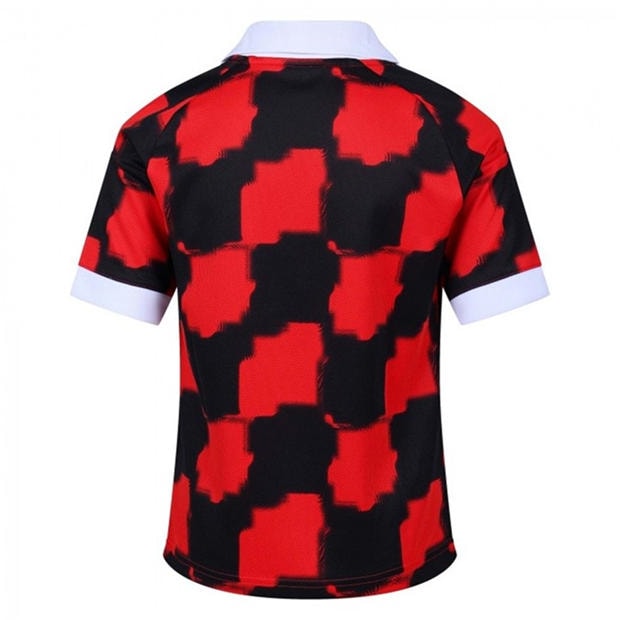 Red/Black - adidas - Fulham 26/27 Away Shirt Junior