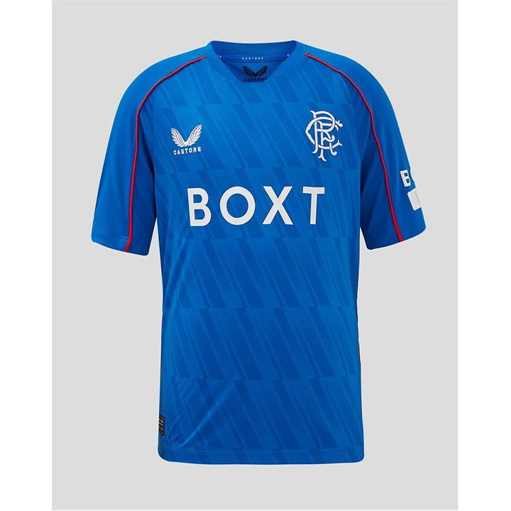 Rangers  Boys   Home Shirt 24/25 , Football by Castore in Size 9 - 10 Years, Sports Direct